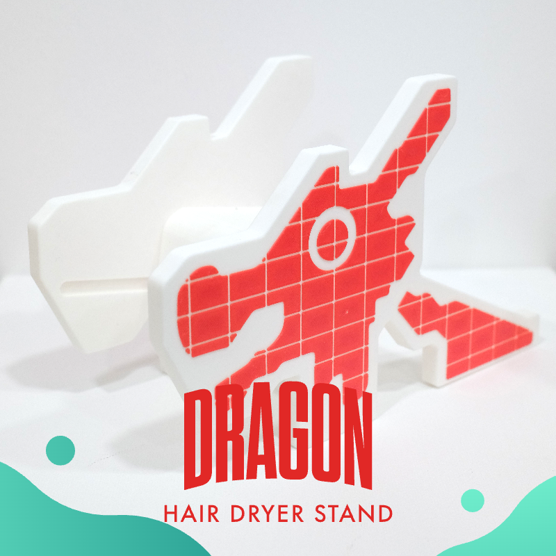 Dragon Playground Hair Dryer Stand