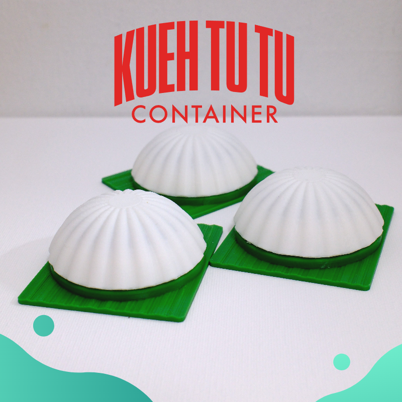 Kueh tutu  container